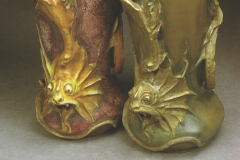 Two Dragon Vases, Model #4537